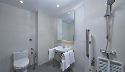 Standardzimmer, 2 Einzelbetten, barrierefrei