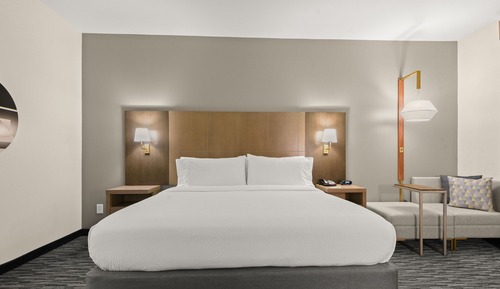 Standardzimmer, 1 King-Bett, barrierefrei (Communications, Walk-In Shower)