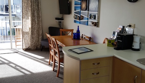 Familienapartment, 2 Schlafzimmer, Küche, eingeschränkter Meerblick