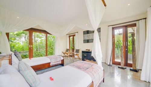 Superior-Zweibettzimmer, Nichtraucher, Gartenblick