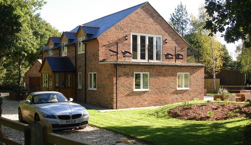 Luxury-Ferienhaus, 4 Schlafzimmer, Sauna, zum Garten hin