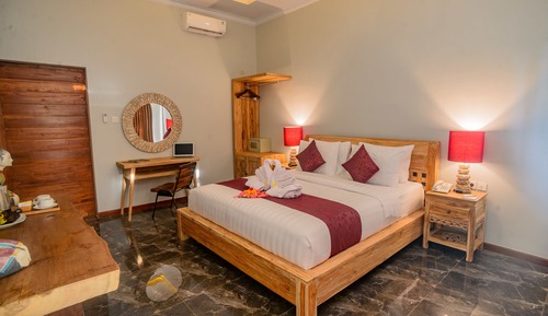 Deluxe-Zimmer, 1 King-Bett, Gartenblick