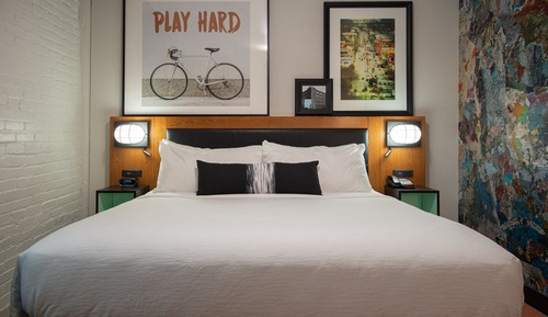 Suite, 1 King-Bett und Schlafsofa