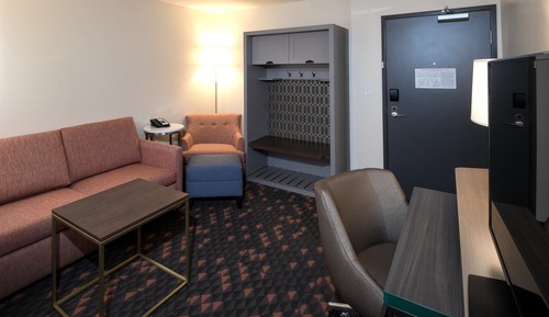 Standardzimmer, 1 King-Bett und Schlafsofa (Walk-In Shower)