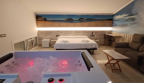Romantische Suite, 1 King-Bett (Hydromassage 2 pax)