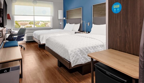 Zimmer, 2 Queen-Betten