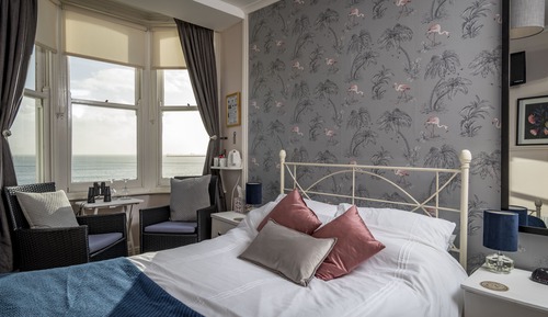 Comfort-Doppelzimmer, 1 Doppelbett, Meerblick