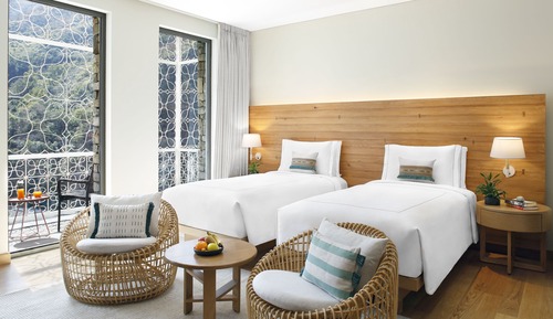 Deluxe-Zimmer, 2 Einzelbetten, Ausblick