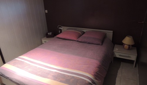 Panoramic-Doppelzimmer, 1 Doppelbett, eigenes Bad, Gartenblick (Rez de Jardin)