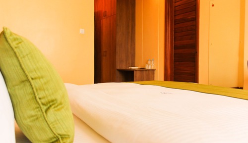 Deluxe-Doppel- oder -Zweibettzimmer, Haltegriffe in der Dusche, Erdgeschoss