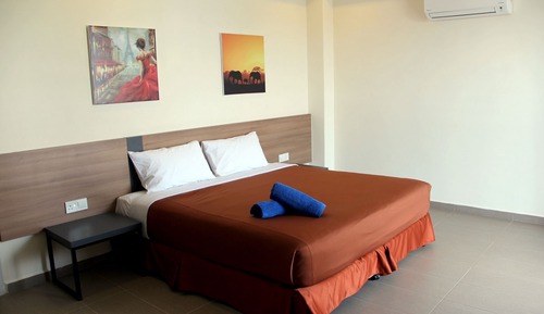 Standard-Doppelzimmer, 1 King-Bett, Stadtblick