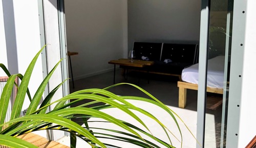 Suite, Terrasse, Gartenblick