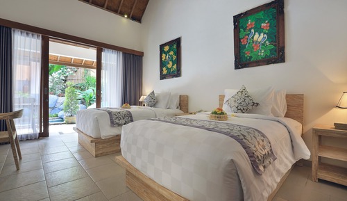 Deluxe-Villa, 3 Schlafzimmer, Nichtraucher, Poolblick