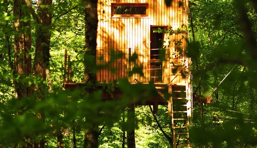 Holzhütte
