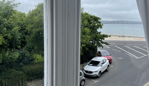 Deluxe-Doppelzimmer, mit Bad, Meerblick (1st floor room 2)