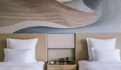 Deluxe-Zimmer, 2 Einzelbetten, Ausblick (High Floor)