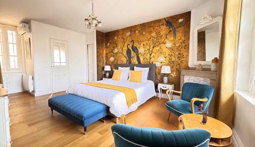 Doppelzimmer, mit Bad, Parkblick