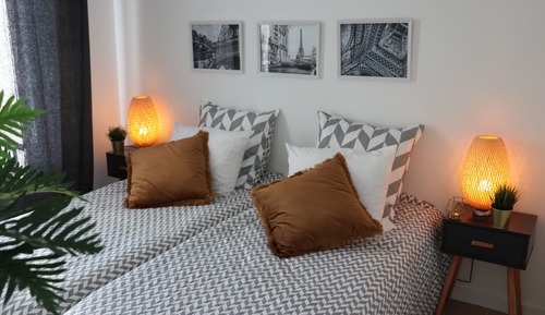 Deluxe-Doppelzimmer, 2 Einzelbetten, Nichtraucher, Gartenblick