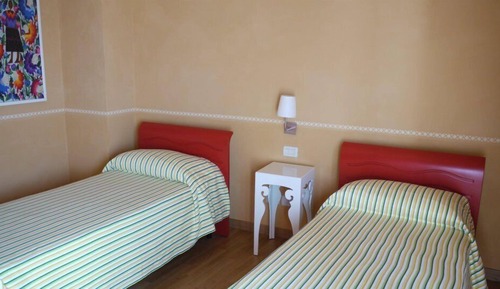 Zweibettzimmer, mit Bad, Bergblick