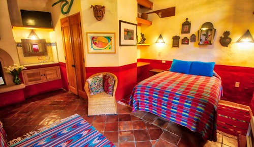 Deluxe-Doppelzimmer, 1 Schlafzimmer, Nichtraucher, Blick auf den Innenhof (Colonial)