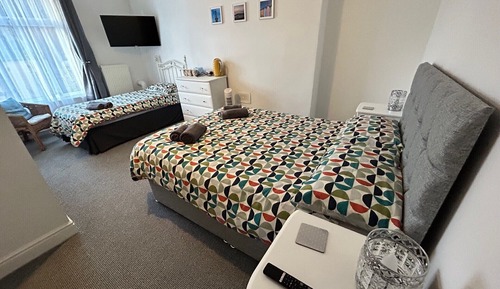 Standard-Dreibettzimmer, Gartenblick