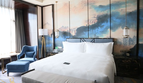Deluxe-Zweibettzimmer, Stadtblick