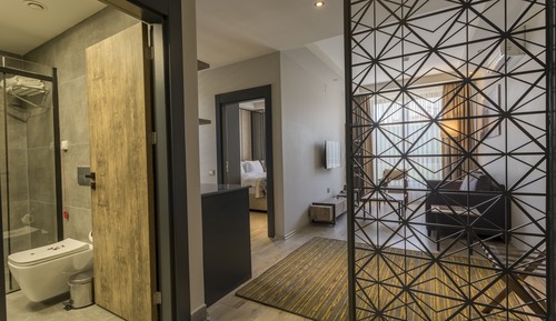 Junior-Suite, 1 Schlafzimmer, Stadtblick, Eckzimmer