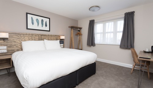 Doppel- oder Zweibettzimmer, barrierefrei