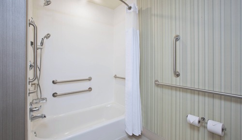 Zimmer, 1 King-Bett und Schlafsofa (Mobility Accessible, Roll-In Shower)