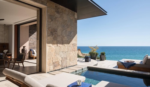 Familienzimmer, 1 Doppelbett, Terrasse, eingeschränkter Meerblick