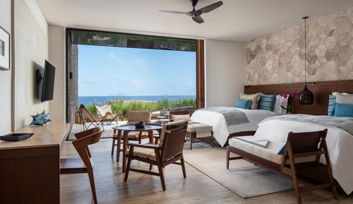 Zimmer, 2 Queen-Betten, Nichtraucher, Blick auf die Anlage (Ground Floor, Terrace)