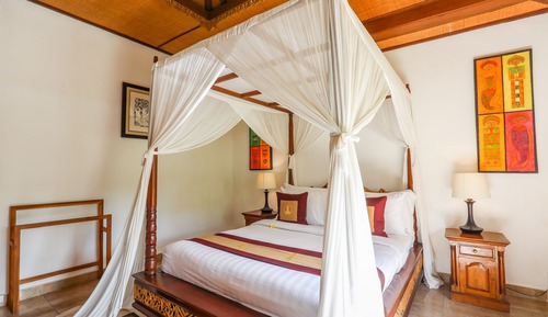 Executive-Zimmer, 1 Queen-Bett, Balkon, Gartenblick