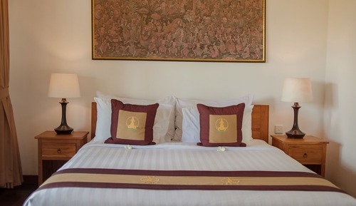 Deluxe-Doppelzimmer, Balkon, Gartenblick