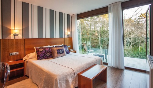 Superior-Doppelzimmer, Terrasse, Meerblick