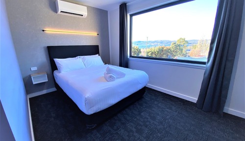 Zimmer, 1 Queen-Bett, Seeblick