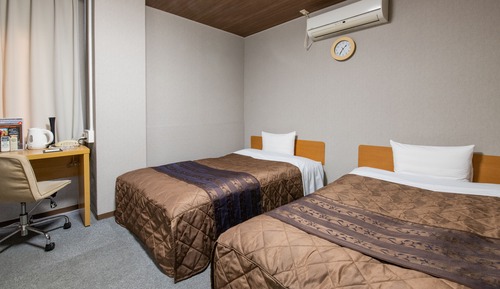 Standard-Zweibettzimmer, Raucher (with Private Bathroom, Main)