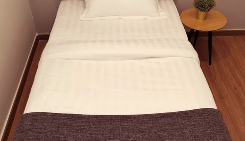 Basic-Einzelzimmer, 1 Einzelbett, ohne Fenster