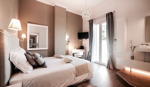 Superior-Doppelzimmer, eigenes Bad, Poolblick
