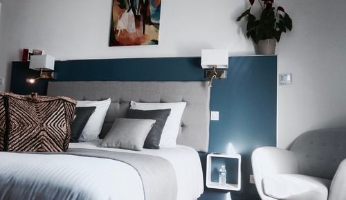 Doppelzimmer, eigenes Bad, Stadtblick