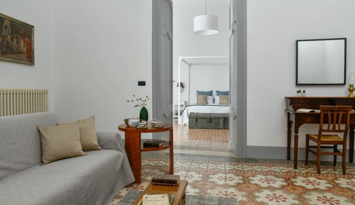 Suite, Gartenblick