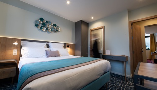 Doppelzimmer, mit Bad, Gartenblick (chambre Napoléon)