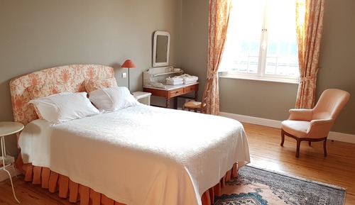 Superior-Doppelzimmer, 1 Doppelbett, Blick auf den Innenhof