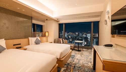 Deluxe-Zweibettzimmer, Nichtraucher, Eckzimmer (DeluxeCornerTwin)