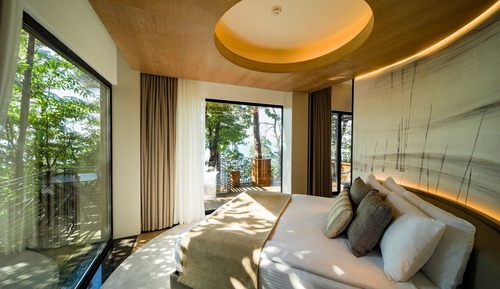 Junior-Suite, 1 Doppelbett und Schlafsofa, Nichtraucher, Meerblick