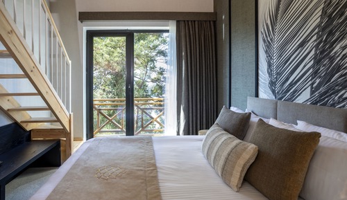 Deluxe-Maisonette, Mehrere Betten, Nichtraucher, Meerblick