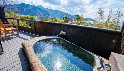 Zweibettzimmer, Nichtraucher, Meerblick (UZURA, Tatami Area, Open-Air Bath)