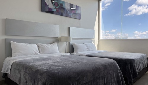 Standard-Vierbettzimmer, 2 Doppelbetten, Nichtraucher