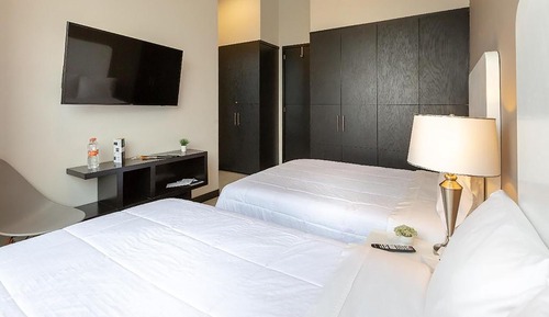 Basic-Vierbettzimmer, 2 Doppelbetten, Nichtraucher