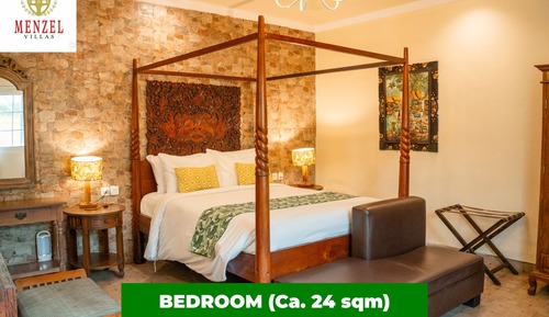 Superior-Villa, 1 Schlafzimmer, Küche, Poolblick