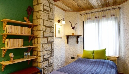 Economy-Doppelzimmer, 1 Doppelbett, Gartenblick